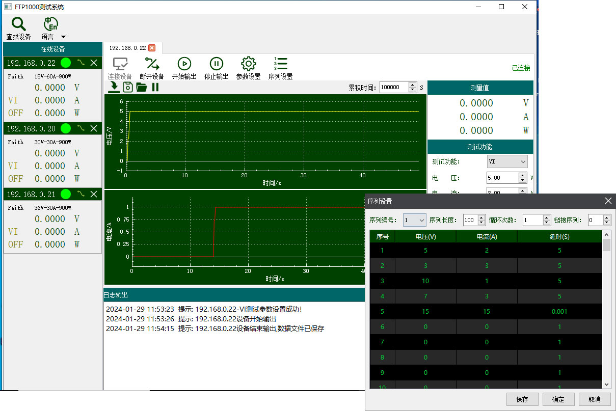 FTP1000系列可编程直流电源 FTP1000系列可编程直流电源